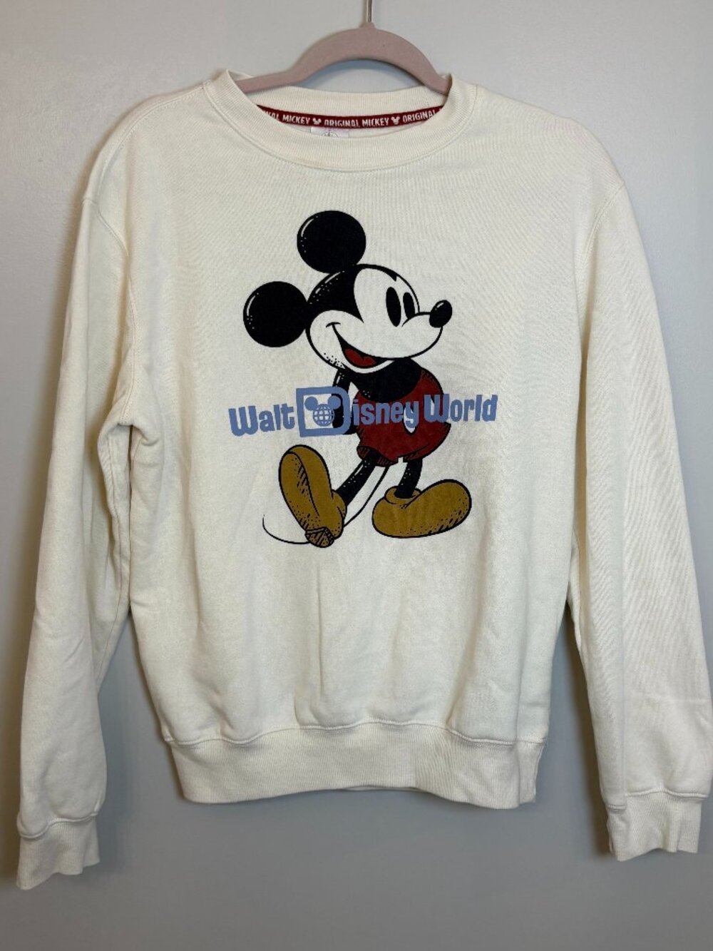 Authentic Disney - Walt Disney World - Mickey Mouse Graphic Sweatshirt - Small